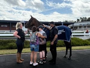 Supporting image for story: Coffee morning at Ludlow Racecourse celebrates National Racehorse Week