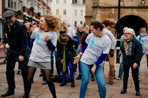 The Flush Mob in Shrewsbury Square