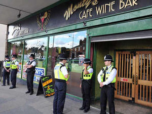 Supporting image for story: Officers seize £30k in wine bar raid