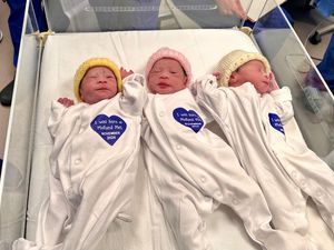 Supporting image for story: First set of triplets born at new hospital