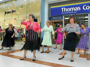 Supporting image for story: Flash mob routine at Merry Hill