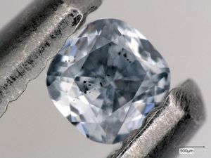 Supporting image for story: Blue diamonds form 400 miles beneath the Earth’s surface, research shows