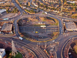 Supporting image for story: £78 million M6 Junction 10 project will be ready in time for Commonwealth Games