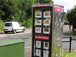 Supporting image for story: Little gallery lost as phone box removed