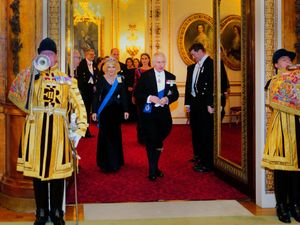 Supporting image for story: King and Queen to be joined by solo Prince of Wales for white tie reception