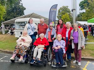 Supporting image for story: Care home residents enjoy day at Newtown Food Festival 