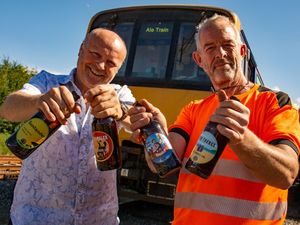 Supporting image for story: All-aboard! Oswestry heritage railway gears up for rail and ale fest