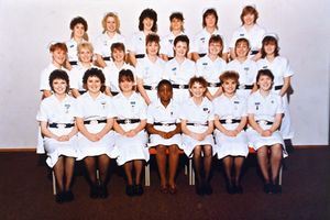 The nurses in training