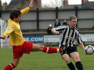 Supporting image for story: Dinning ready to play at Farsley