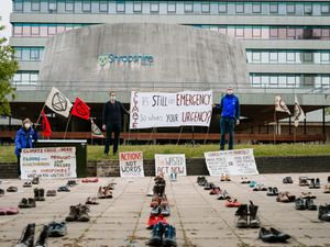 Supporting image for story: Shropshire Council defends environmental record after shoe protest