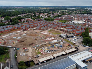 Supporting image for story: Housing estate on Wolverhampton's former Goodyear site to be completed in three years