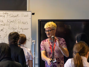 Supporting image for story: School pupils enjoy poetry workshop