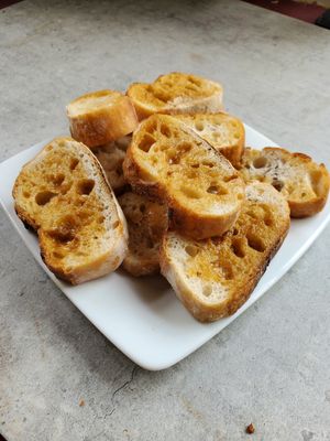 Vegemite garlic bread