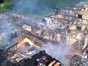 Supporting image for story: Couple tell of plans to transform fire-hit Bridgnorth hotel into wedding venue