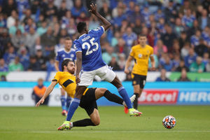 Leicester v Wolves match action (Getty)