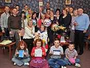 Supporting image for story: Aynuk's mother-in-law marks 100th birthday