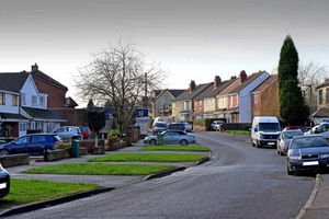 Castle Road, Walsall Wood, where the men are believed to live with their parents