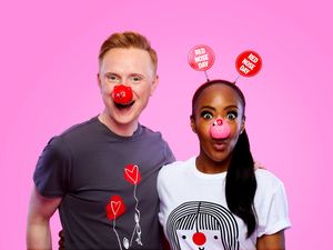 Supporting image for story: Owain Wyn Evans and Angellica Bell to take on four-day race for Red Nose Day