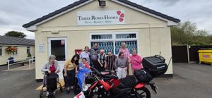 Steve and the residents of three roses