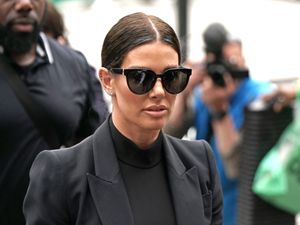 Rebekah Vardy at the Royal Courts Of Justice, London, during the libel trial (Aaron Chown/PA)