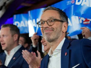 Supporting image for story: Far-right party claims victory in Austrian election