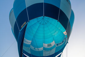 Oswestry's Balloon Festival returned over the weekend. Picture: Graham Mitchell.