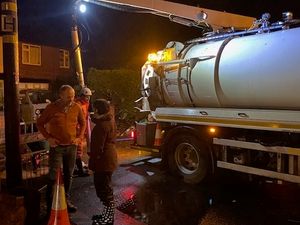 Supporting image for story: Councillor steps in after pair stranded by flooding in Church Stretton