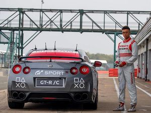 Supporting image for story: Nissan made a full-size remote control car using a PlayStation controller