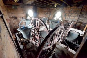 The bells at St Mary's Church in Market Drayton