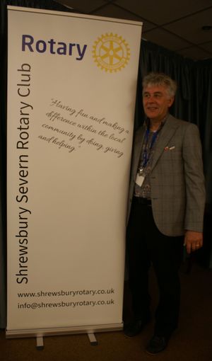 Caption:  Rotary president Johnathan Callwood says ‘pleased to have been able to support our regular charities – and some new ones.’ 