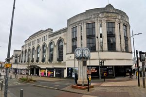 The former Beatties department store. Photo: Steve Leath