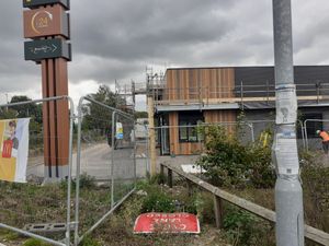 Supporting image for story: Pictures show Oswestry's new McDonald's building coming on apace