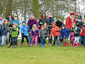 Supporting image for story: Annual Easter egg roll at Warley Woods