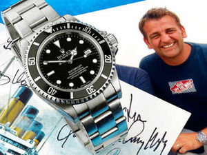 Supporting image for story: Tragic diver's watches to go up for sale
