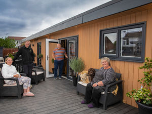 Supporting image for story: Disabled couple future-proof needs with granny annexe in back garden