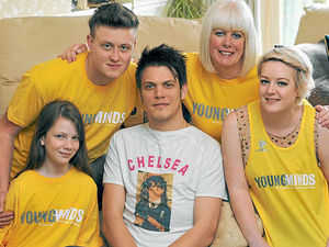 Supporting image for story: Runner Mark is going the extra mile in tribute to his tragic sister