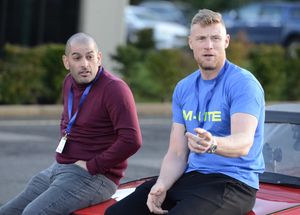 Chris Harris and Freddie Flintoff