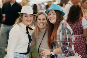 All smiles for Shropshire Oktoberfest. Picture: Bright G