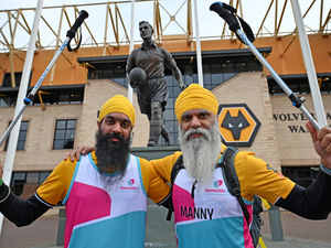 Supporting image for story: Fundraising duo ready to put in the hard yards on epic walk