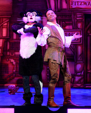 Full dress rehearsal of the Dick Whittington panto at the Grand Theatre in Wolverhampton