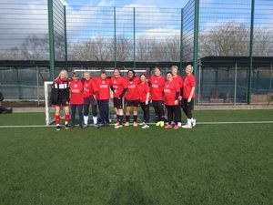 The Bridgnorth Spartans women's football squad