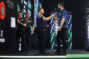 Luke Littler said he looked forward to potentially taking on Luke Humphries at the World Championships