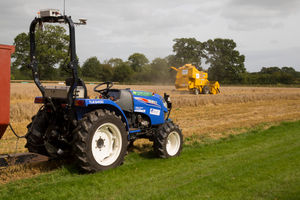 Remote-controlled tractors tended the crop from start to finish