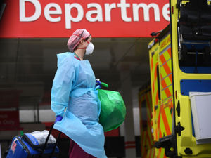 Supporting image for story: Fears for medical workers wearing PPE in hot weather
