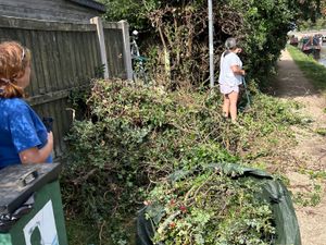 Supporting image for story: 'Fabulous' volunteers praised after latest work to keep Market Drayton's canal towpaths tidy and accessible