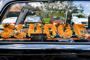 The funeral was held at St Mary's Church in Cannock