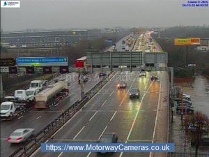 Supporting image for story: Traffic moving slowly on M6 southbound after vehicle breakdown near Wednesbury