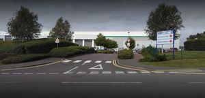 The Screwfix warehouse in Stafford