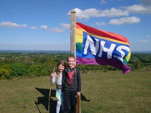 Supporting image for story: Trefonen pupils take part in 10k NHS fundraiser