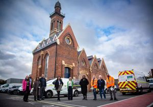 Hanah Hancox - Severn Trent, Kam and Arif from DWP, Keiran Casey – WMCA, Liz Heath – Severn Trent, Jude Burditt – Severn Trent, Cllr Sharon Thompson, Danielle Salmon – Severn Trent, Sue Tanner – Severn Trent, Ahmed Shafeldin – Severn Trent